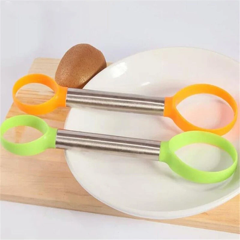 HOMETREE Watermelon Papaya Peeling Seed Double Side Melon Corer Dig Pulp Peel Fruit Flesh Separator Kitchen Tools H175