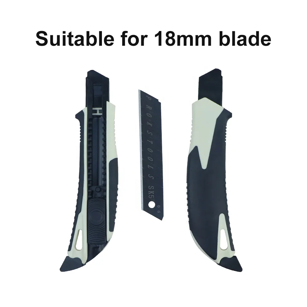 TGS Professional Manufacture Cheap 18mm cutter knife  Width Folding Knife Blade Utility knife for office
