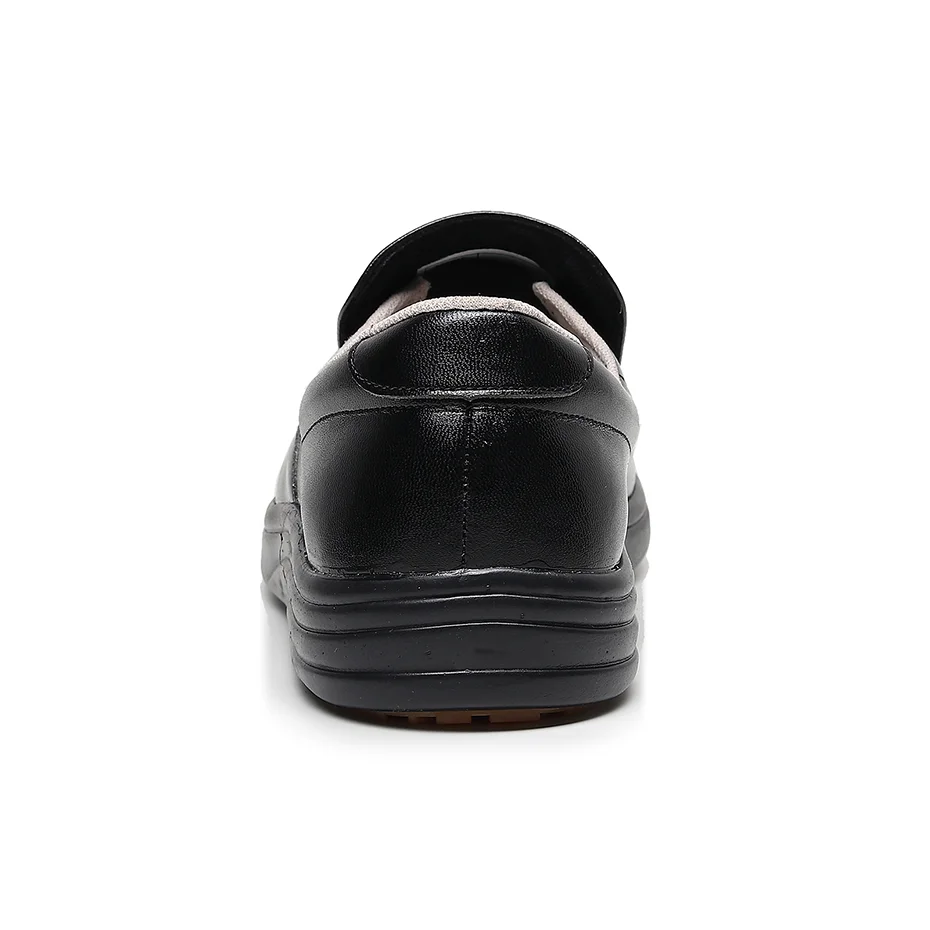 New Style Good Looking Mesh Lining Lightweight Breathable Leather Upper Oil Resistant Non-Slip Kitchen Chef Safety Shoes
