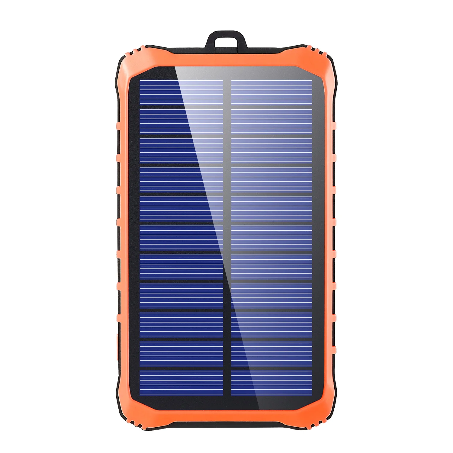2021New Fashion 12000mAh Waterproof Solar Power Bank ,Dual Usb Solar Battery Charger Outdoor Travel Mobile Powerbank