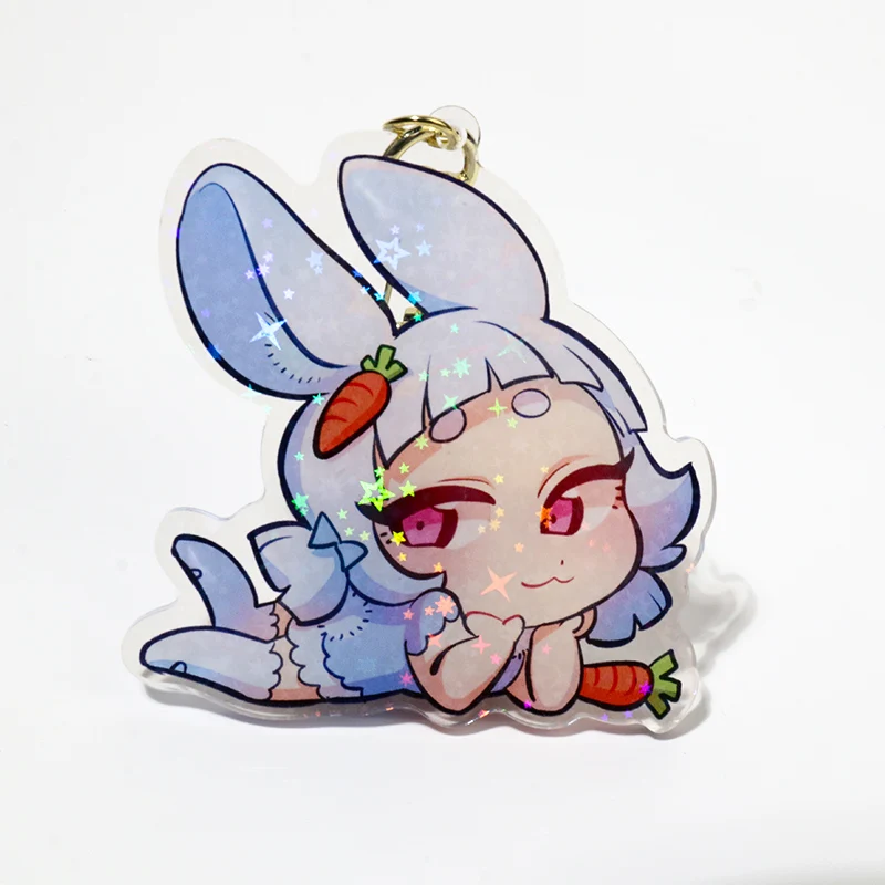 Customized   Wholesale Resin Letter Key Chain  Lighter Offset Printing Acrylic Keychain