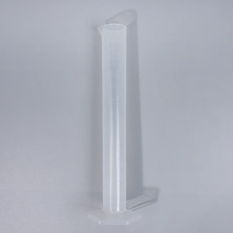 Amazon самых продаваемых товаров лаборатории 6-угол цилиндрический пластиковый мерный цилиндр высокое качество и умеренная цена