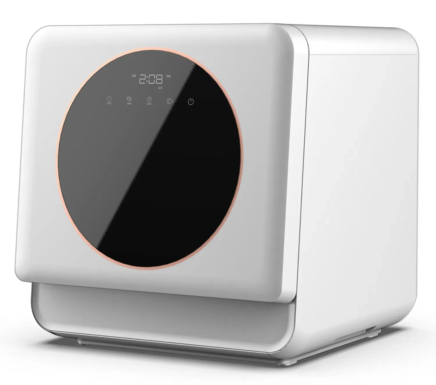 3 Settings Freestanding Compact Counter Top Dishwasher for Home Use