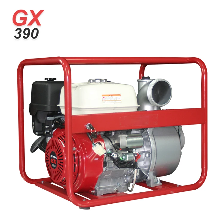 GX390 Мощный насос 4 дюймов 7.5hp домашний бензиновый двигатель водяной мини для продажи