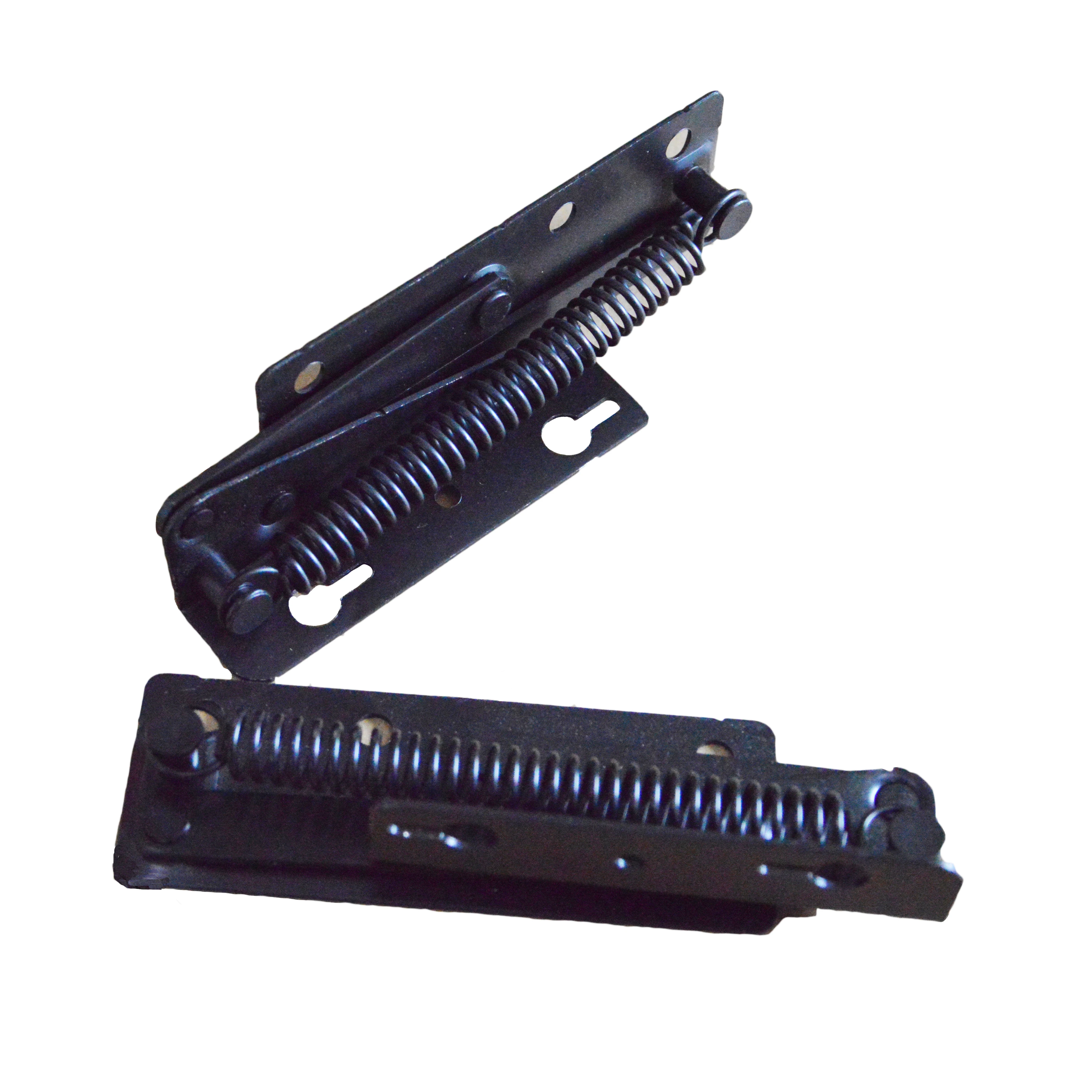 REGAL H-213 Split spring hinge black metal furniture sofa bed hinges folding bed frame parts Black spring hinge for sofa bed