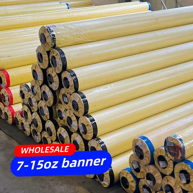 TOME Digital Printing Material PVC Frontlit Flex Banners Vinyl Banner Rolls 440GSM Frontlit Backlit PVC Flex Banner
