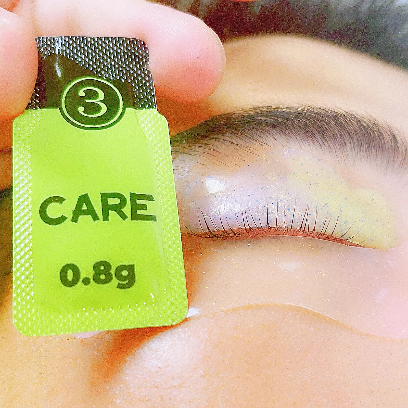 Lash Lift Sachet 0.8ml 7 Minute Eyelash Perm White Lash Brow Lamination Cream Powerful Perm NO.1 2 3 Disposable Lash Lami Lotion