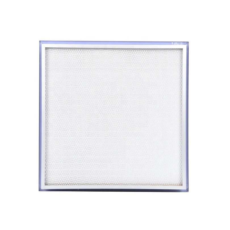 Biopharmaceutical Industry Clean Room End Filter Geal Seal Hepa Filter H13 H14 u17 Aluminum Frame Philippines