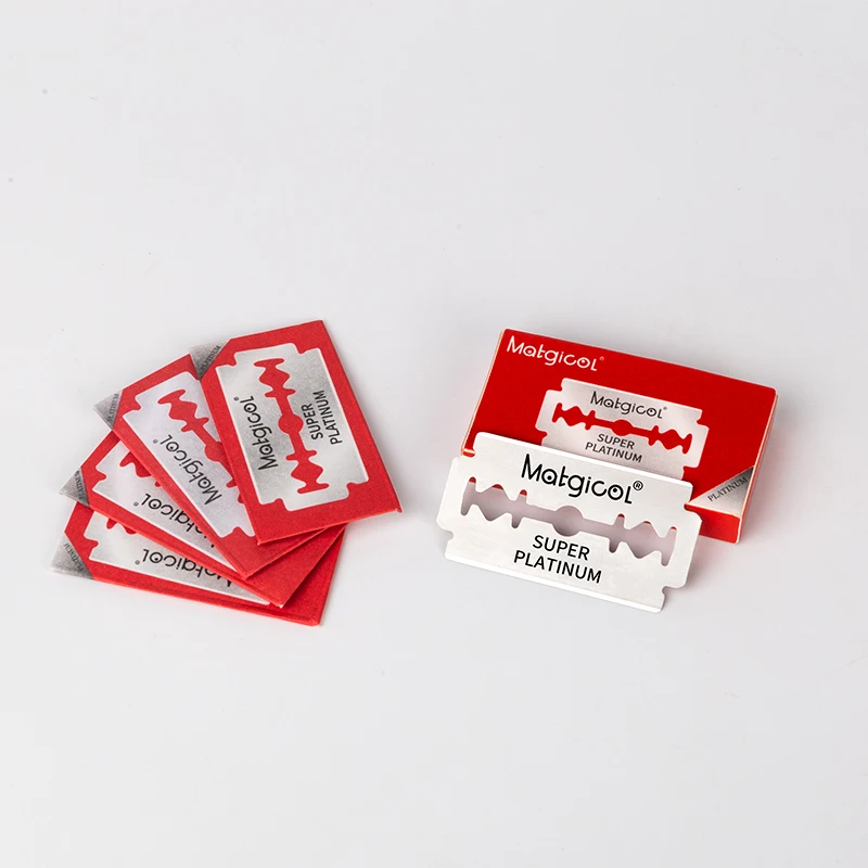 Stainless Steel Blades for Barber Personal Care Shaving Double Edges Blade High Quality Safety Razor Blades for Shaving