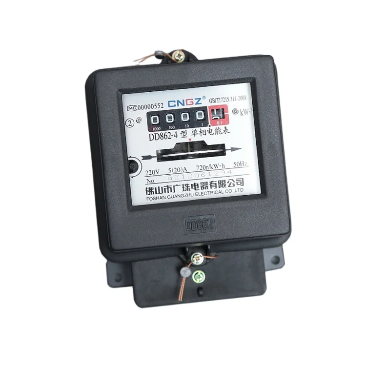 DD862 single phase kwh electric power meter