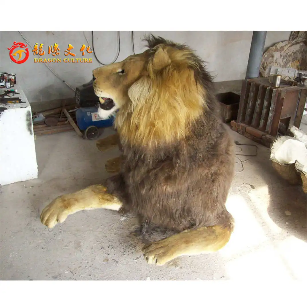 Customized  animatronic animal silica gel life size outdoor indoor  2024
