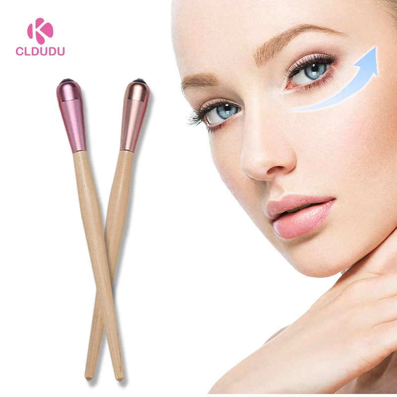 Face Massage Roller Stick Polished Crystal Jade Stick Acupuncture Points Crystal Stone Pen Eye Crystal Facial Massage