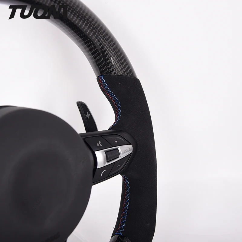 hot sale modify  color carbon fiber steering wheel For BMW m5 f90