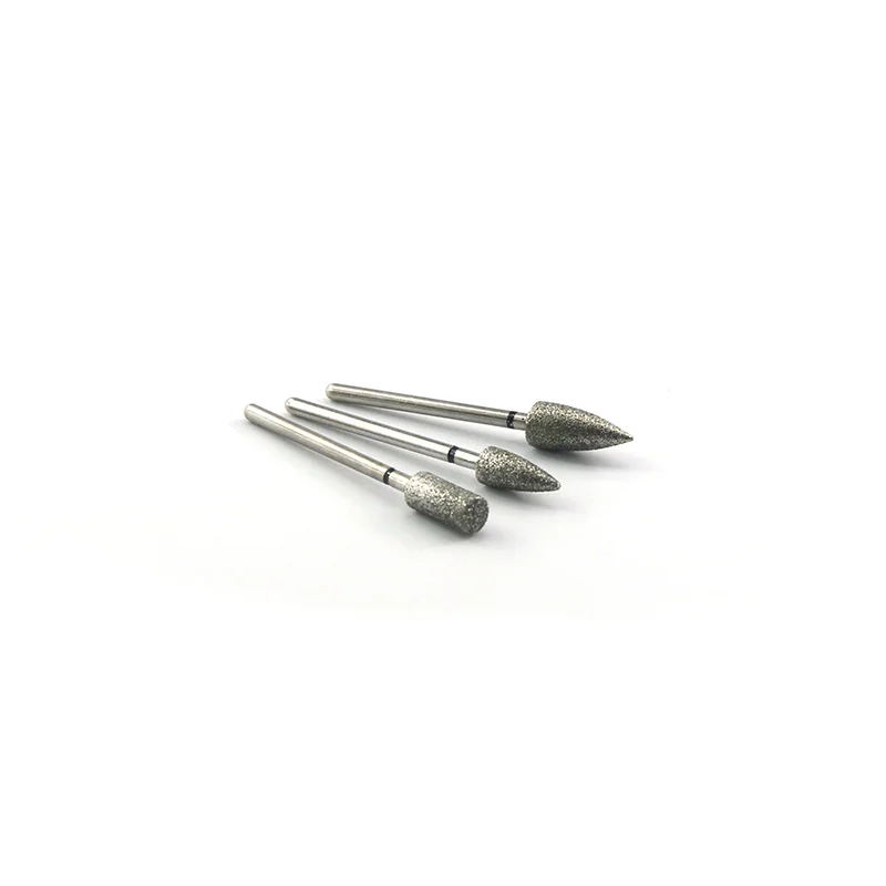 Dental Diamond Bur HP Electroplated Dental Drill Bit for Dental Lab HP Diamond Burs