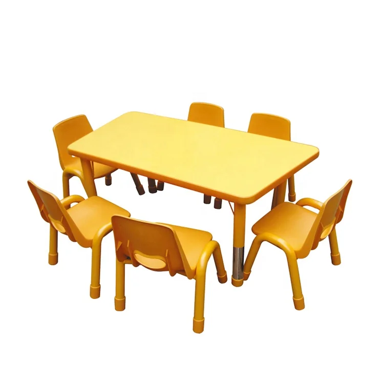 Height Adjustable Children Furniture Child Study Table