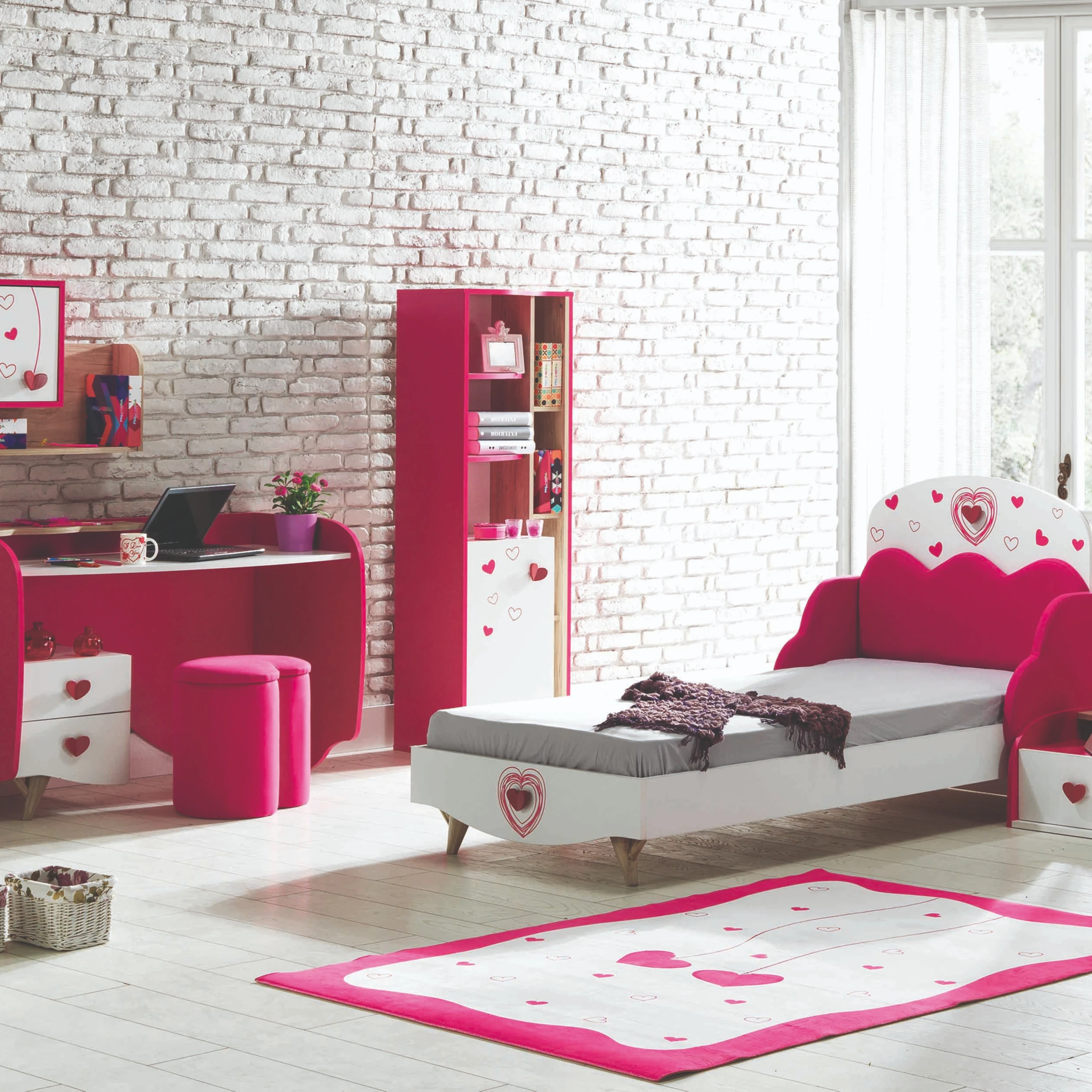 Love Bird Kids Bedroom - Children Bedroom Set - Kids Furniture