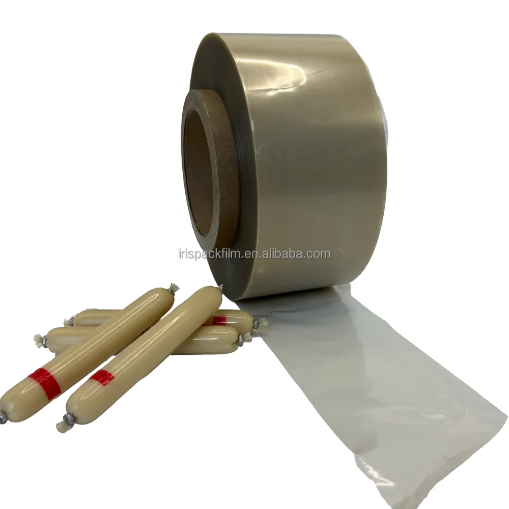 Professional   Manufacturer  Plastic  Nylon PE/PA Artificial Food Grade   Easy Peel Sausage  Meat  Packaging