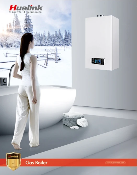 Wall Hung Energy Saving Gas Boiler System Hot Water Wall Mounted Gas Combi Boiler