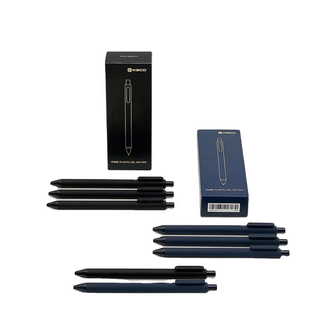 
Xiaomi Kaco 0.5mm Smooth Writing Black Ink for Office Students Gel Pen Set 