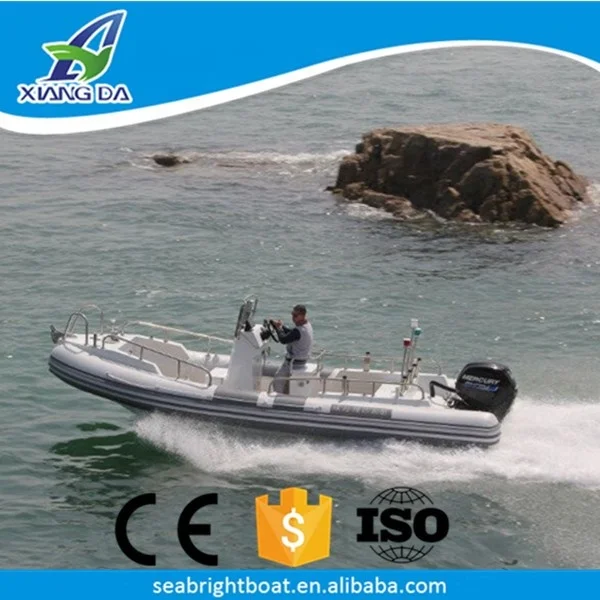 Aluminum Hull Material and Outboard Engine Type Custom Center Console Rigid Inflatable Fishing Yacht Price