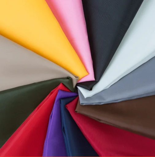 100% Poly Taffeta Fabric 190T Lining Fabric for Bags