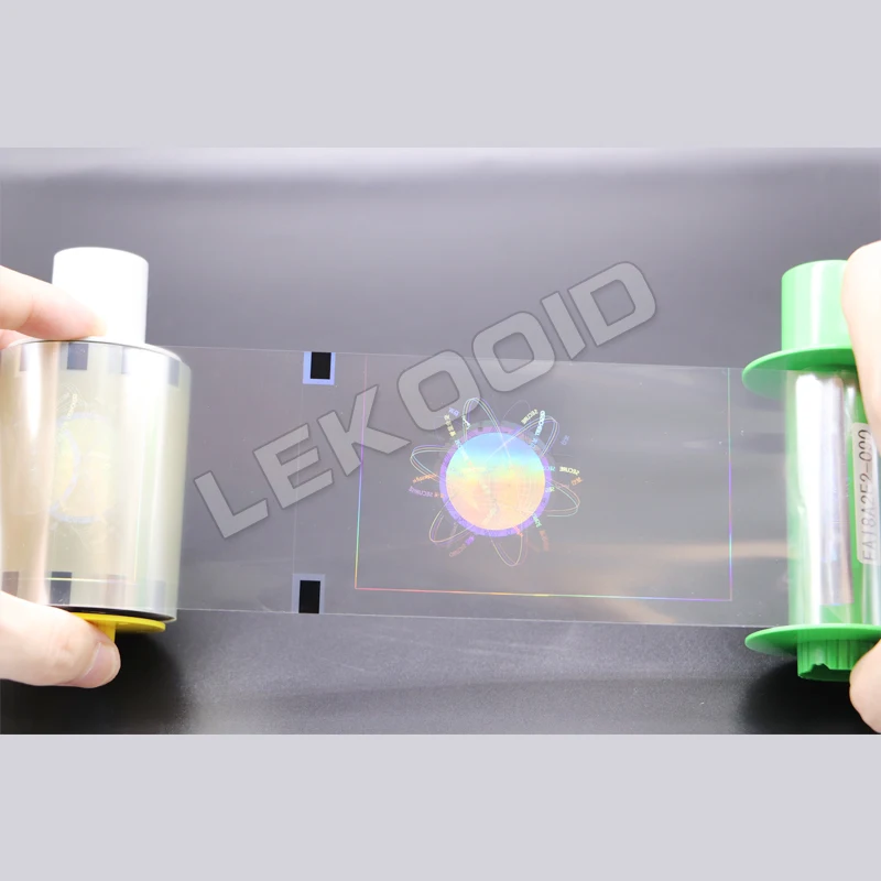 HID Fargo 84054 ID CARD Laminate and film,084054 holographic film