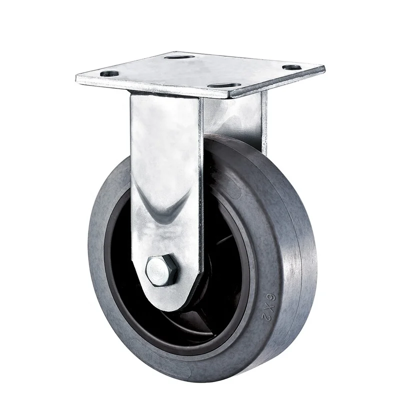 DLPO Forklift caster Swivel 1 ton heavy duty PU caster wheel for container trolley