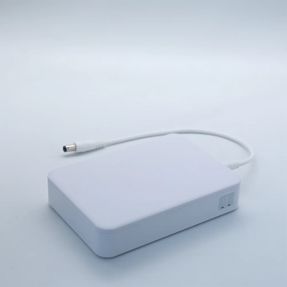 High capacity 12V 37WH 10000mah power bank uninterruptible power supply mini ups for wifi router