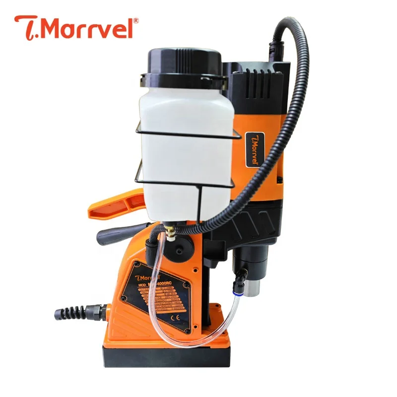 Portable Magnet Drill Engineering 220V High Power Industrial Multifunctional Magnetic Core Drill Adjustable Speed Magnetic Drill