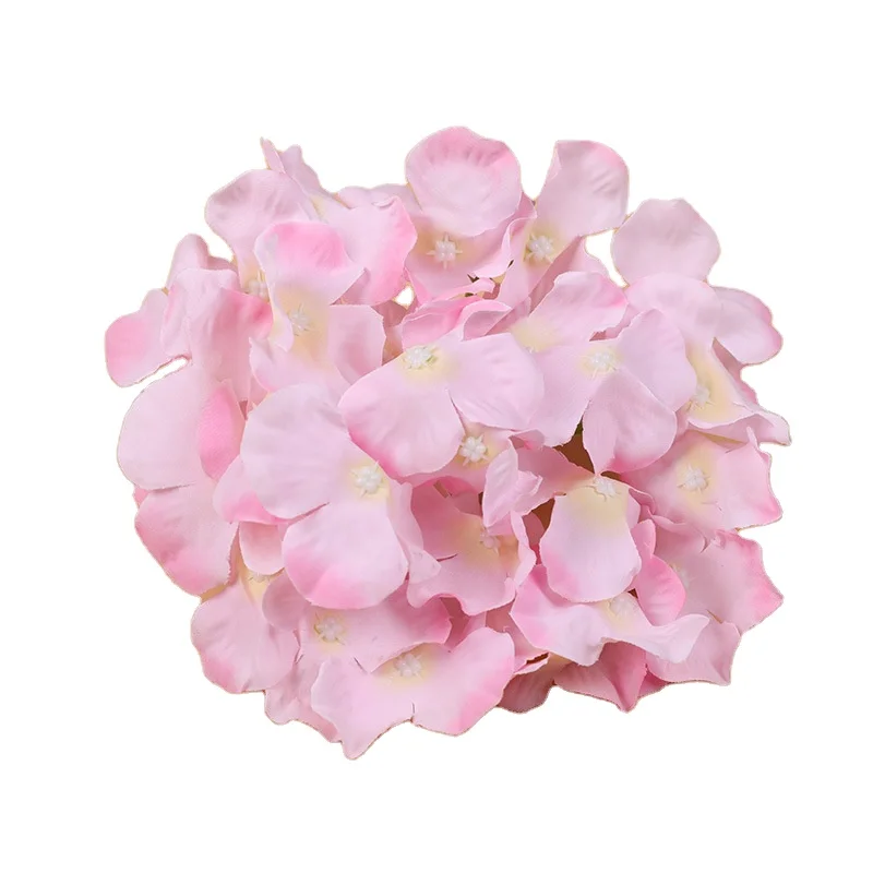hot sale cheap hydrangeas flowers artificial wedding decorative, colorful artificial wholesale flowers