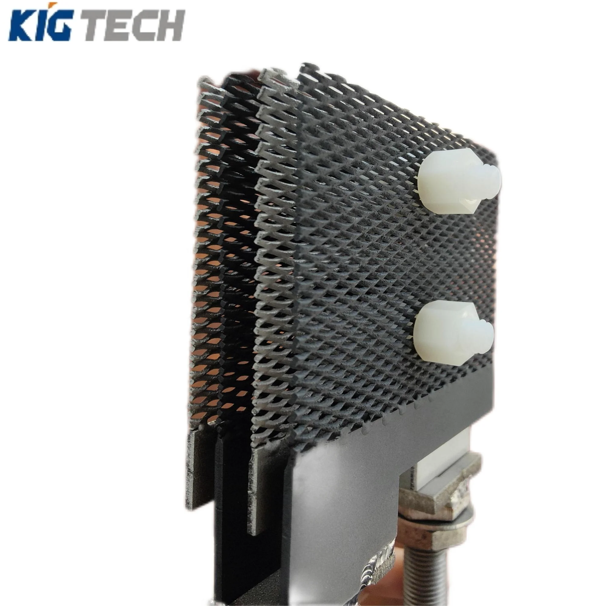 Ruthenium Iridium Coated Titanium Anode Group for Electrolysis Cell