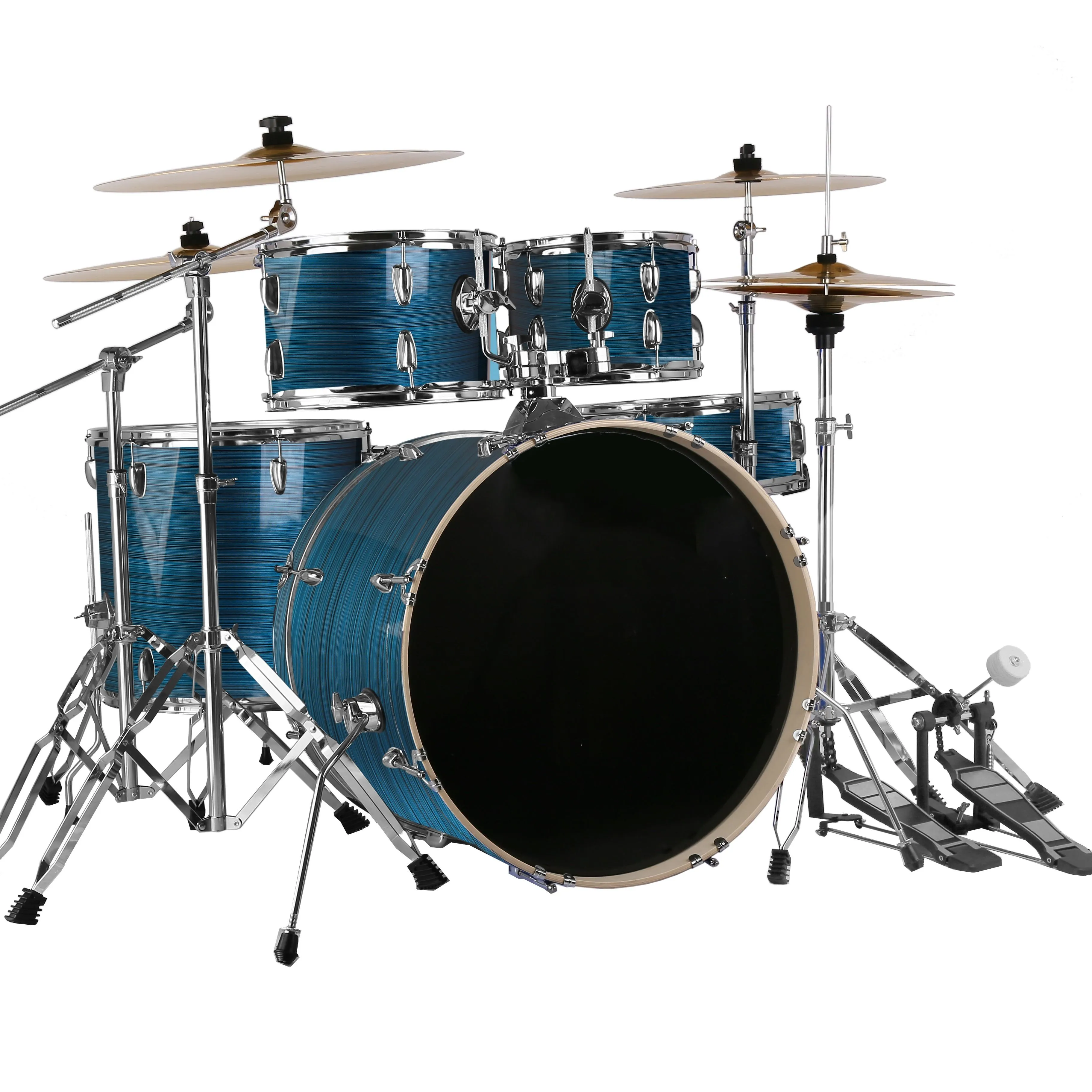 Colorful Instrument Accessories Drum Set Kit Parts Percussion Parts Jazz Drum Set