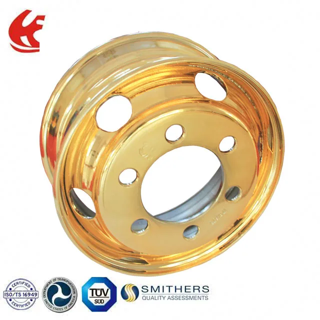 Heavy truck wheels supply 17.5x6.75 Customised Steel Wheel Rim