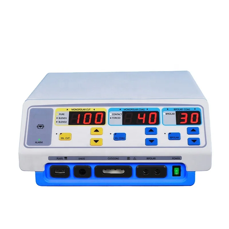 Новейшие шесть рабочих режимов макс. 300 Вт биполярный хирургический высокочастотный электрохирургический блок для больницы