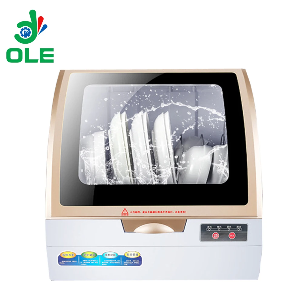 Easy Installation Home Dish Washing Machine Table Top Portable Dishwasher