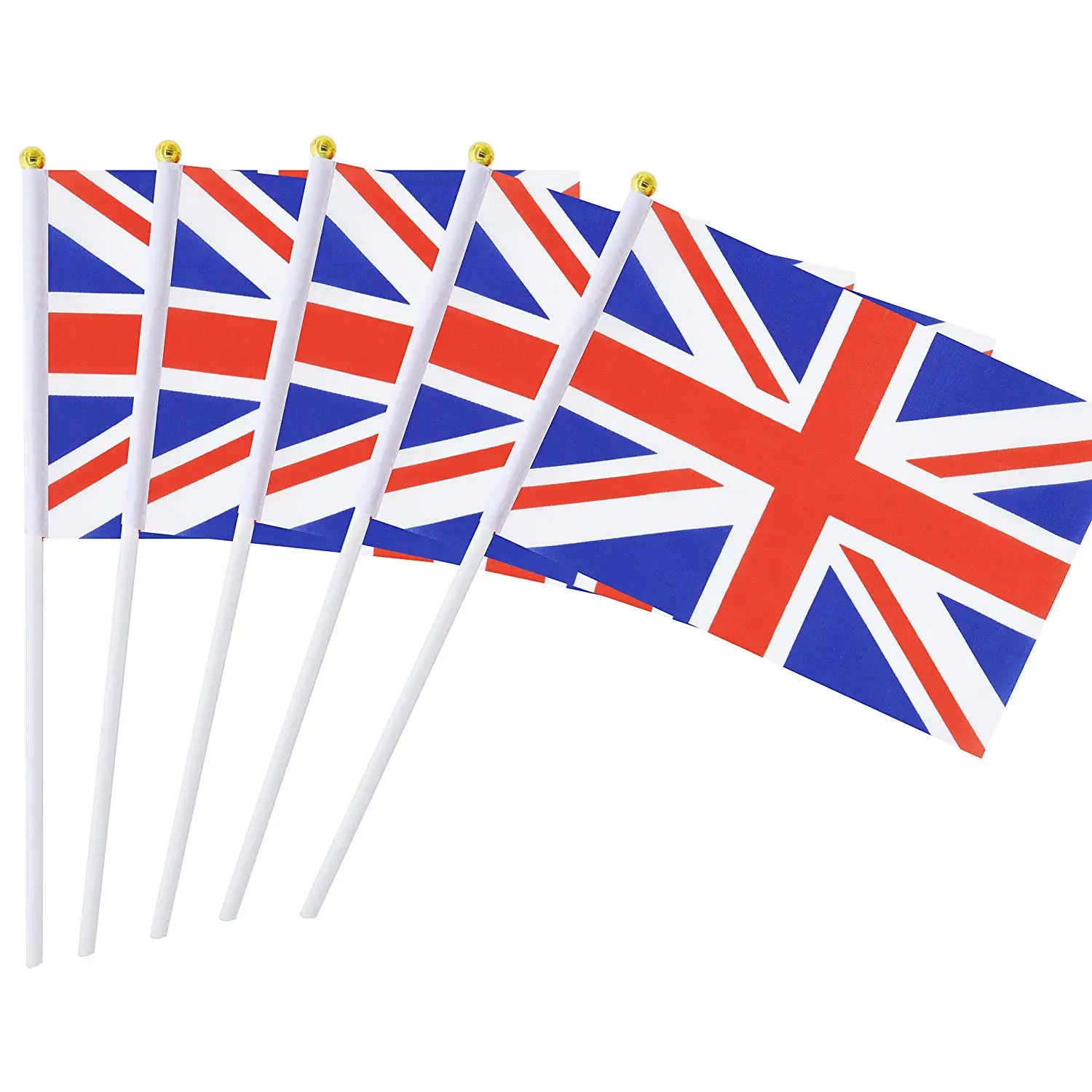 Find Fast UK Shipping All Counties Stick Mini Small Hand Held  Waving Flag For Sport Parade Party Festival Decorations