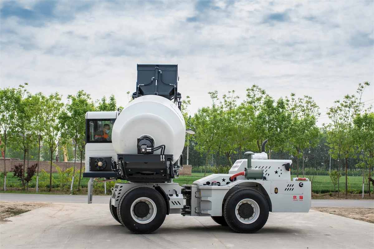 Shanding Official JDY-35C Self Loading Concrete Mixer 3.5m3 Portable Diesel Mini Small Concrete Cement Mixer