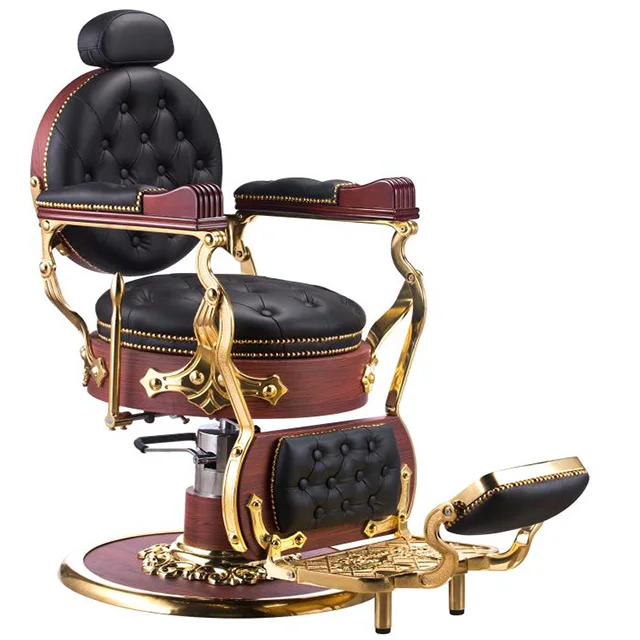 Modern Hot Sale New Design Luxury Classic Hair Salon Furniture Vintage Barber Chair