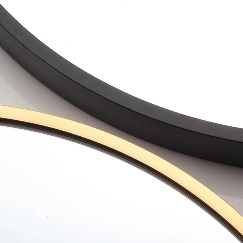 Modern Design Sense Whole Body Hanging Wall Make up Bathroom Glass Frame Round Mirror Household Furniture Decoration