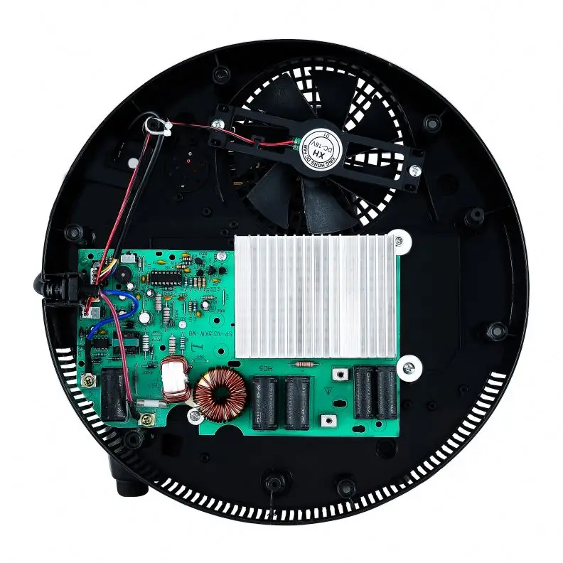 
Premium round black Commercial Concave Fry Induction Wok Cooker 