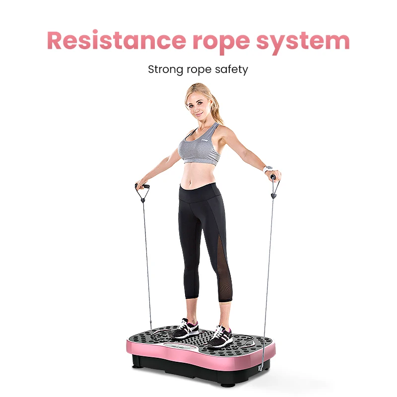 Body building home gym vibration slimming machine vibration platform plate