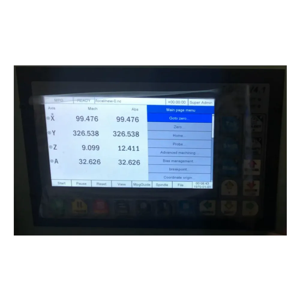 2022 New CNC Controller 3/4 Axis DDCS V4.1 With 1474MPG Pendant CNC Motion Controller For CNC Wood Milling Machine