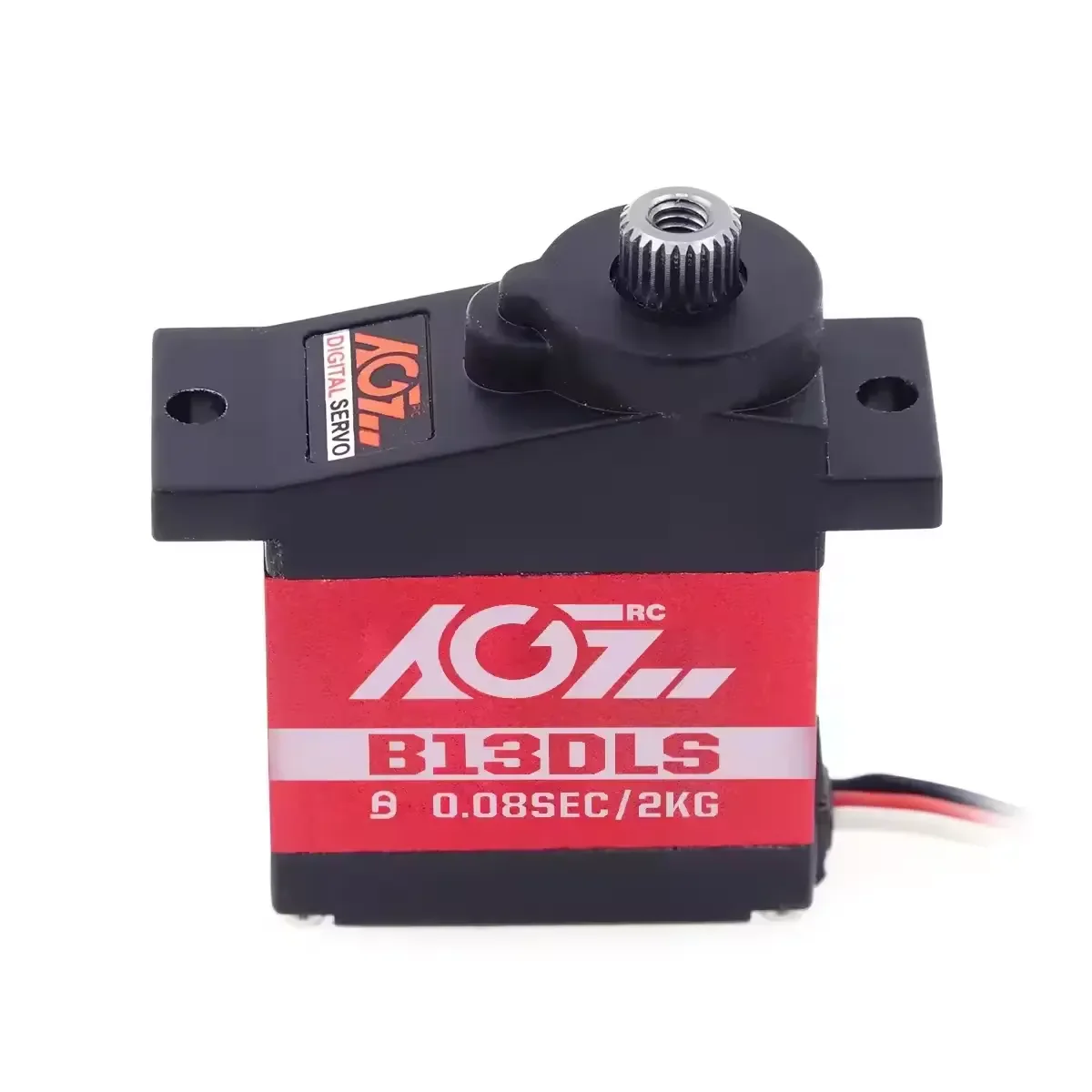 AGFRC B13DLS 2.0KG Torque 0.08Sec Fast Speed Programmable Micro DC Small Servo Motor For 450 Size Helicopter / Mini Cars