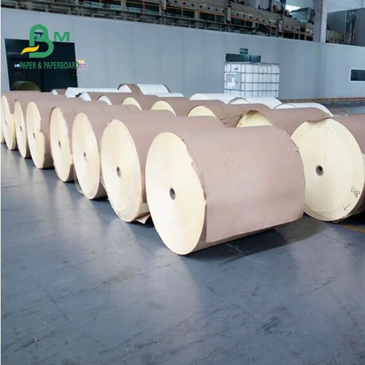 Virgin wood pulp 30gsm 35gsm 45gsm MG white kraft paper for packing