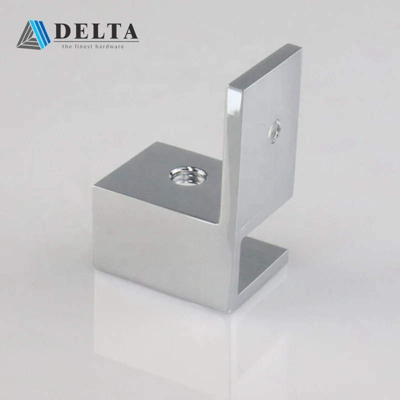 High quality brass glass connector clamp bracket Suitable for 90 degree wall to glass