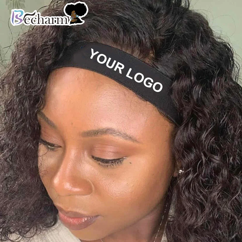 JF Logo Adjustable Custom Elastic Band For Lace Hair,Lace Melt Band Elastic Bands For Wig,Custom Elastic Band With Your Logo