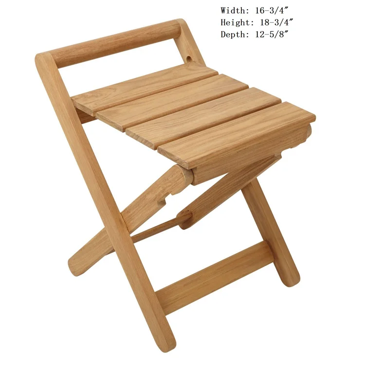 amboo shower bench seat