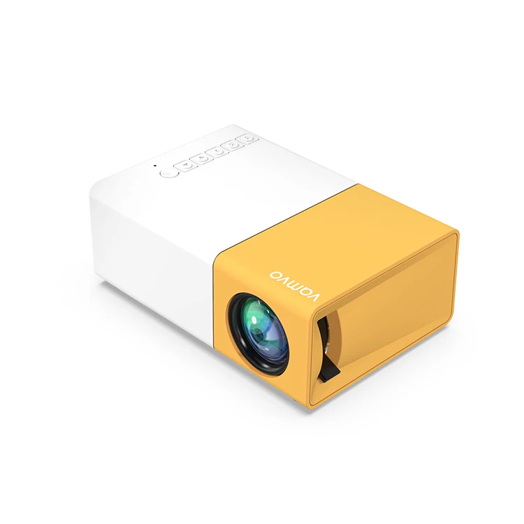 Amazon Hot sale hd mini indoor home theater movie pocket YG300 pro christmas overhead projector 1080p 4k for mobile phone