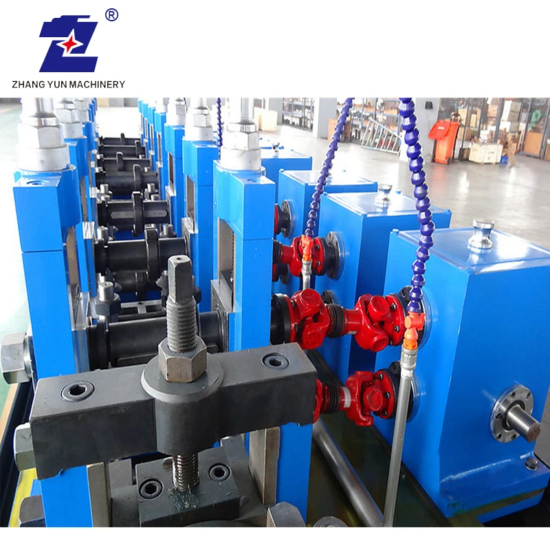 Quality Frequency Automatic Stainless Steel Round Square Pipe Tube Rolling Welded Making Machine Mill Production Line