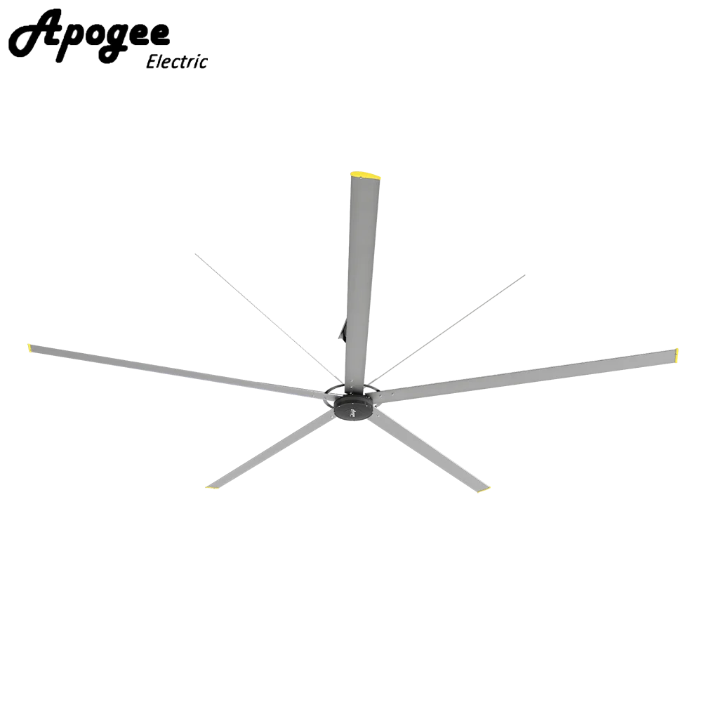 Large Fan Big HVLS Ceiling for Gym with IE4 PMSM Motor 7.3m 6.1m 5.5m 4.8m with Good Price